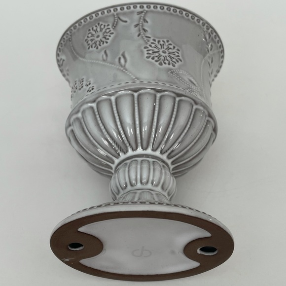 Ceramic Countertop Bathroom Set 2pc Toothbrush Holder with Tumbler - Picture 4 of 9